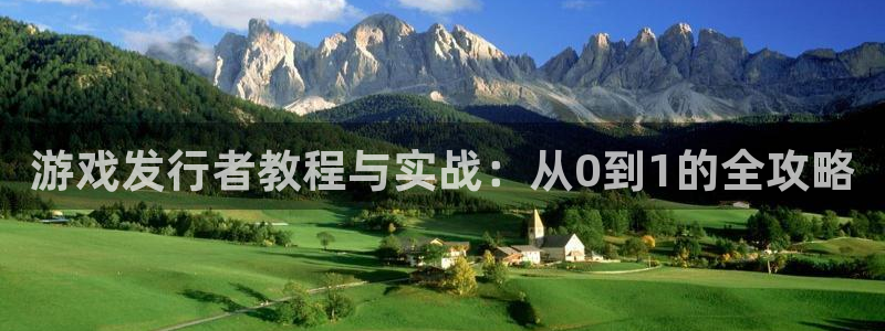 ag街机官网注册登录官网：游戏发行者教程与实战：从0到1的全攻略